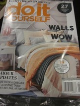 Better Homes And Gardens Do It Yourself Magazine Winter 2019 Walls That Wow New - £7.98 GBP