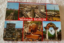 Vintage Fold Out Booklet Complete, Carnet of Cards - Berlin Old Postal Card - £6.32 GBP