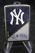 New York Yankees MLB - Zippo Lighter Street Chrome 49742 - £23.42 GBP