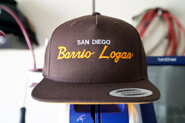 Barrio Logan San Diego California Cali SoCal 90s Style Embroidered Snapb... - $29.00