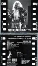 Led Zeppelin - Tour de Force LA 1975 ( 3 CD SET ) ( Forum. Inglewood. California - £32.07 GBP