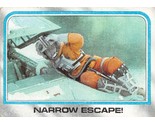 1980 Topps Star Wars #156 Narrow Escape! Luke Skywalker Mark Hamill B - $0.89