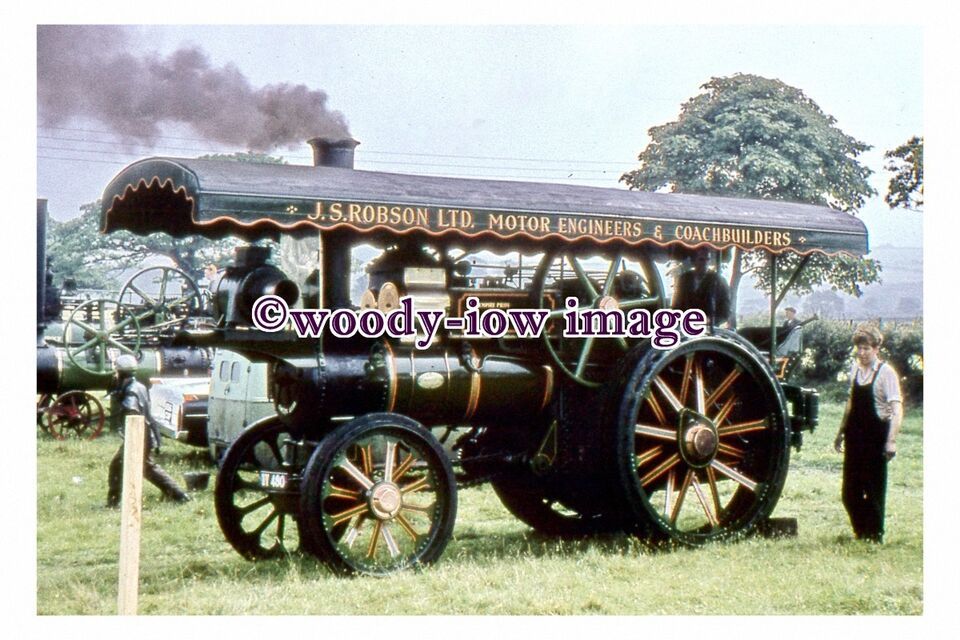 gw0189 - Fowler Steam Traction Engine YT480 - print 6x4 - $2.54