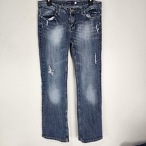 Vigoss Bootcut Jeans Womens Size 9 Medium Wash 31x30.5 low rise - £15.56 GBP