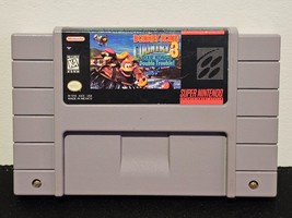 Donkey Kong Country 3: Dixie Kong&#39;s Double Trouble! (SNES) Authentic - Tested - £19.02 GBP