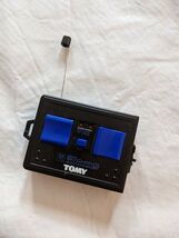 2001 Tomy Bit Char-G Chase Set 57 MHz Toy Car Remote Control Blue Working - $25.99