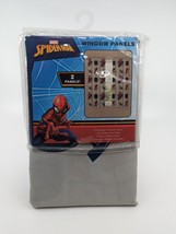 Spiderman Marvel Drapes Curtains Set Window Panels 100% Polyester 82”Wx6... - $18.46