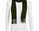 Steve Madden Solid Muffler Black Scarf 11&quot; x 70&quot; Made in Italy - £7.41 GBP