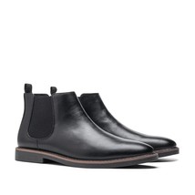 Men Chelsea Boots Brand Retro Comfortable Fashion Men Boots 40~46 Classic Fashio - £40.96 GBP
