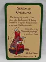 Munchkin Seasoned Greeplings Promo Card - $17.81