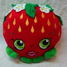 Shopkins SOFT STRAWBERRY KISS 6&quot; Pillow Plush STUFFED ANIMAL Toy - £11.85 GBP