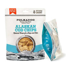 Polka Dog Cod Chips Pouch 4oz. - £12.62 GBP