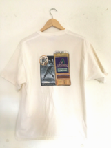 T-Shirt VTG 1999 Miller Lite Arizona Diamondbacks Baseball Division Champs Sz L - £14.13 GBP