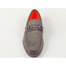 Men's TAYNO Shoes Soft Micro Suede Slip-on Loafer THE CAPRIO S Gray image 2