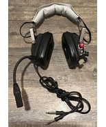 Vintage Audio Com CoPilot Voice Activated Intercom Headphones Headset - £34.81 GBP