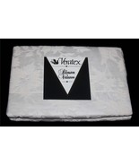 Veratex Matellase Floral Ivory Sogno Blouson Valance 114&quot; W  x 16&quot; L NIP... - $36.99