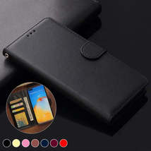 Leather Wallet Style Phone Cases with Flip Stand for Xiaomi Redmi 4 5 6 ... - $14.27