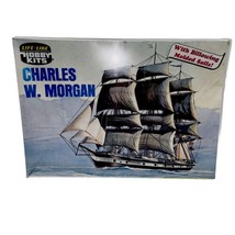 Life-Like Charles W. Morgan Model Kit 09249 New Sealed Vintage 1970’s - £33.46 GBP