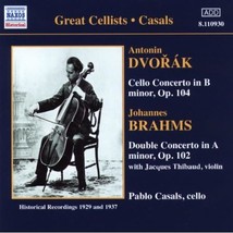 Dvorak: Cello Concerto op104; Brahms: Double Concerto op102  - £11.96 GBP