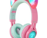 Cat Ear Bluetooth Headphones, Led Light Up Bluetooth Wireless Over Ear H... - $60.99