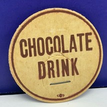 Dairy milk bottle cap farm vintage vtg advertising chocolate drink ameri... - $7.87