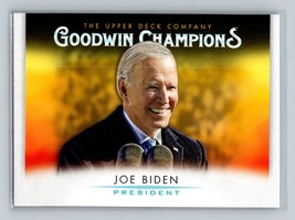 Joe Biden #78 2021 Upper Deck Goodwin Champions - $1.99
