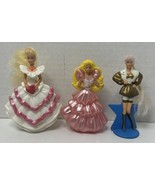 Vintage Lot of 1990s-2022 Barbie McDonalds set happy meal toy 3 - $146.60 MXN