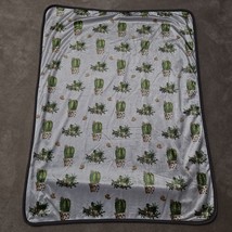 NWOT Cactus Baby Blanket Lovey Soft Fleece Sherpa 30x40 RN 119741 - $39.55