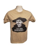 I am Your Huckleberry Adult Small Brown TShirt - £11.61 GBP