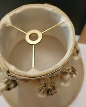 VINTAGE LAMP SHADE WITH FRINGE image 4