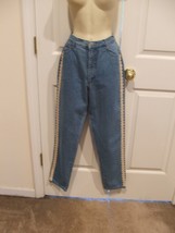 new in pKG frederick&#39;s of hollywood  vintage denim  western trim jeans  ... - $29.69