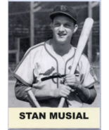1988 Baseball Card Kingdom Stan Musial Promo Card #46 - $4.75