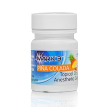 MARK3 Topical Anesthetic Gel Pina Colada 1oz Jar 1604 - £5.90 GBP