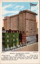 Martha Washington Hotel New York City NY Postcard PC433 - £3.90 GBP