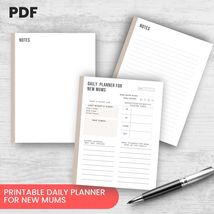 Baby Routine Planner Printable - planner for new mum-Postpartum Planner for Moms - £1.56 GBP