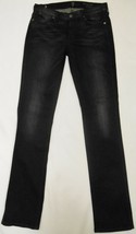 SEVEN FOR ALL MANKIND Women&#39;s Jeans 7FAM Straight Black 28 X 31 / waist 28&quot; - $34.95