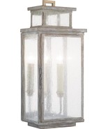 Wall Sconce WILTSHIRE 2-Light Antique Gold Accents Weathered Gray Distre... - £2,015.61 GBP