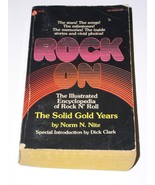 Rock On The Illustrated Encyclopedia Of Rock N&#39; Roll Vintage 1977 Norm N... - €8,57 EUR