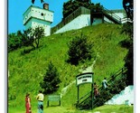 Original Fort Blockhouse Mackinac Island Michigan Chrome Postcard S7 - $2.63