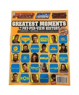 WWE Magazine Greatest Moments In Pay-Per-View PPV History Special Issue ... - $12.97 CAD