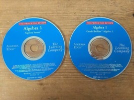 1999 Learning Company Algebra Edge Smart 1/2 Windows Mac Homeschool 1.0 CD - $14.99