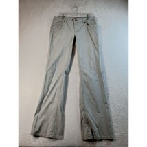 Tommy Hilfiger Pants Womens Size 8 Gray Tan Cotton Pockets Belt Loops Pu... - $16.69