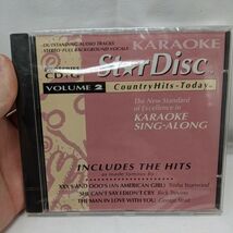 SEALED Karaoke Star Disc Volume 2 Country Hits Today CD + G - €9,89 EUR