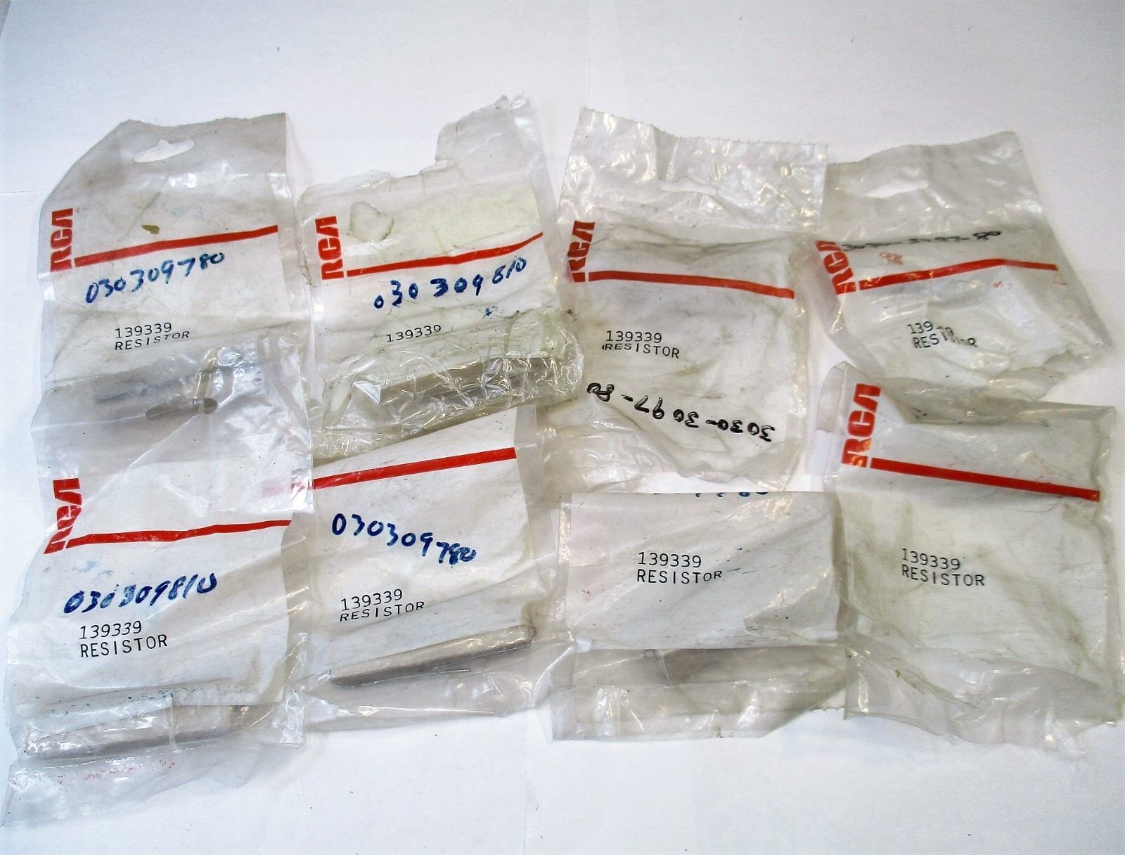 RCA Resistors 139339 2.7 OHMS Qty 8 New - $34.92