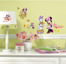 Disneys Minnie Mouse Barnyard Cuties Peel &amp; Stick Wall Stickers Applique... - £10.65 GBP