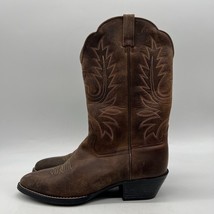 Ariat Heritage 10001021 Womens Brown Leather Pull On Western Boots Size 8 C - $69.29