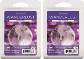 Scentsational Scented Wax Cubes 2.5oz 2-Pack (Wanderlust) - £8.57 GBP