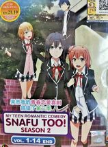 DVD My Teen Romantic Comedy SNAFU Too! Season 2 Vol. 1-14 End English Subtitle  - $37.99