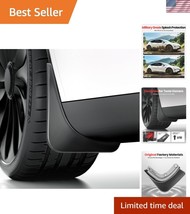 No-Drill Installation Black Mud Flaps Set for 2025-2026 Tesla Model Y Ju... - $57.00