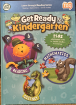 LeapFrog LeapReader: Get Ready for Kindergarten:  80-21212e, VGUC - $8.89